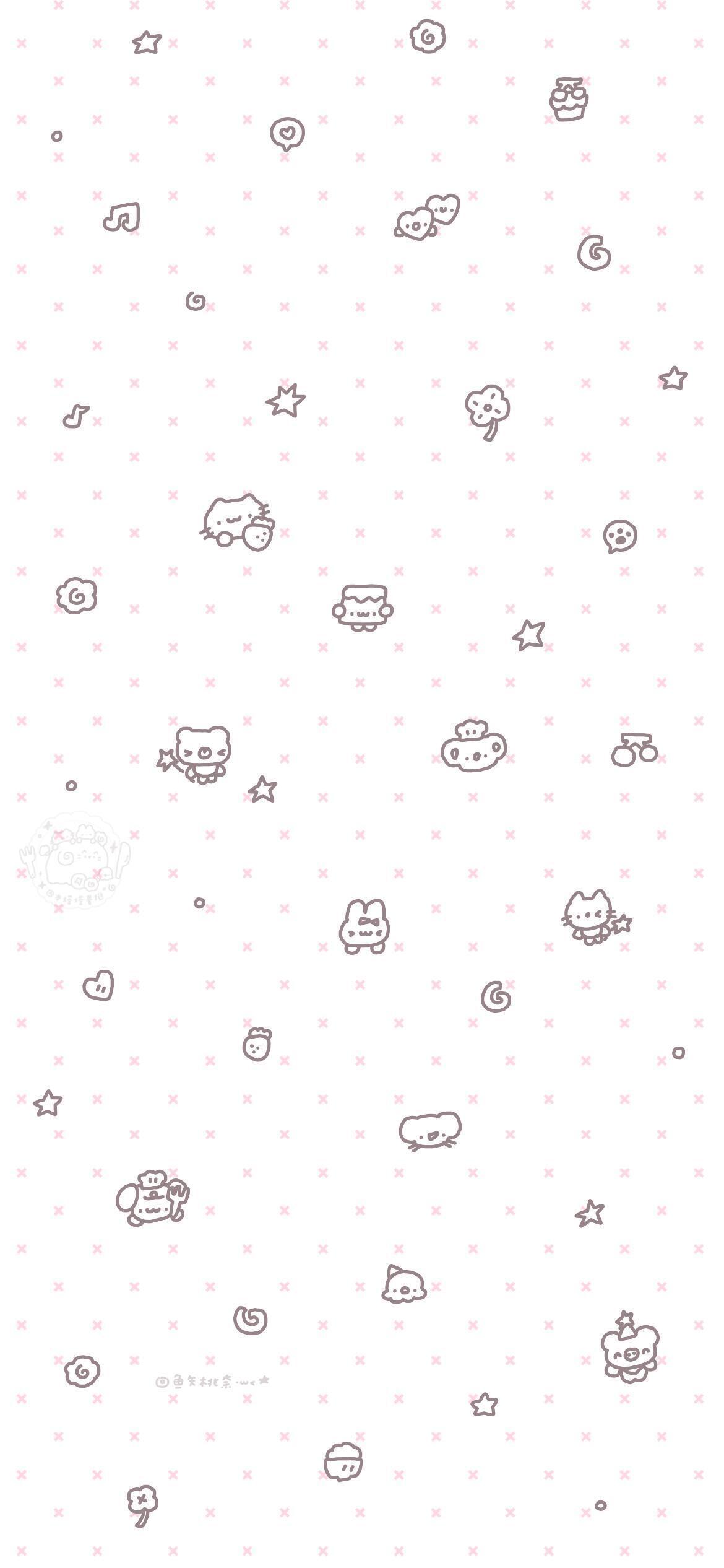 萌物统治地球 可可爱爱系列手机壁纸源网 侵删 