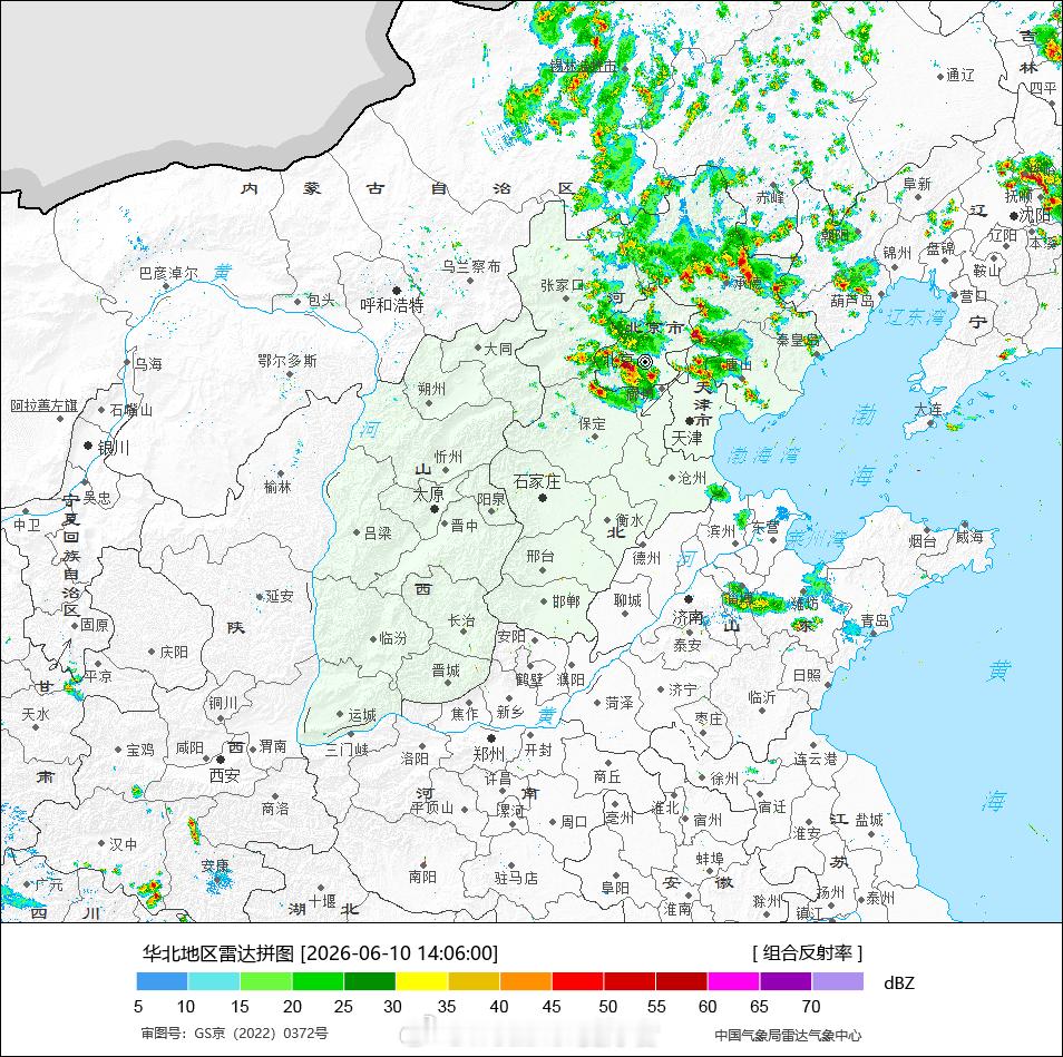 强对流天气 这是本轮冷涡过程下——北京的最后一次雷雨了。 