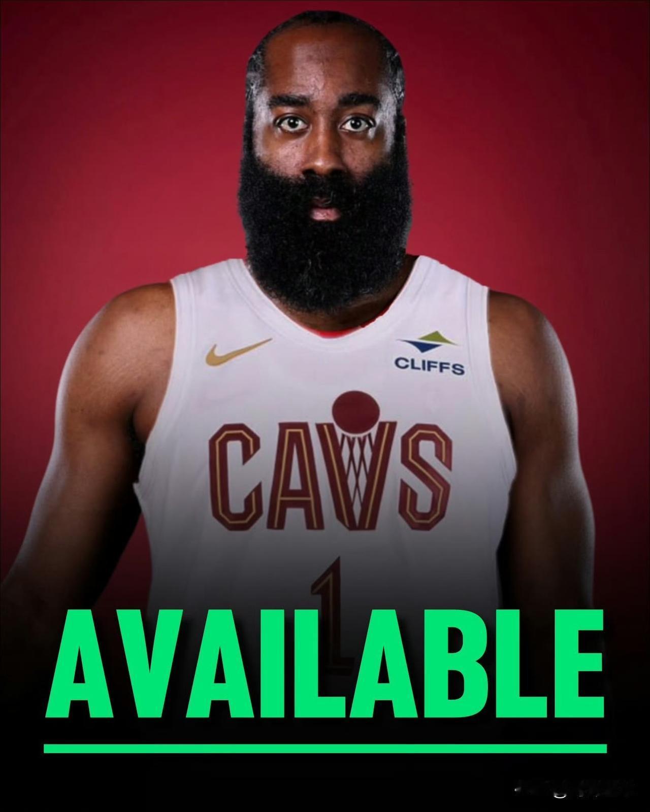 哈登今日确定出战，迎来骑士首秀！

今天上午11点，骑士客场挑战近期遭遇11连败