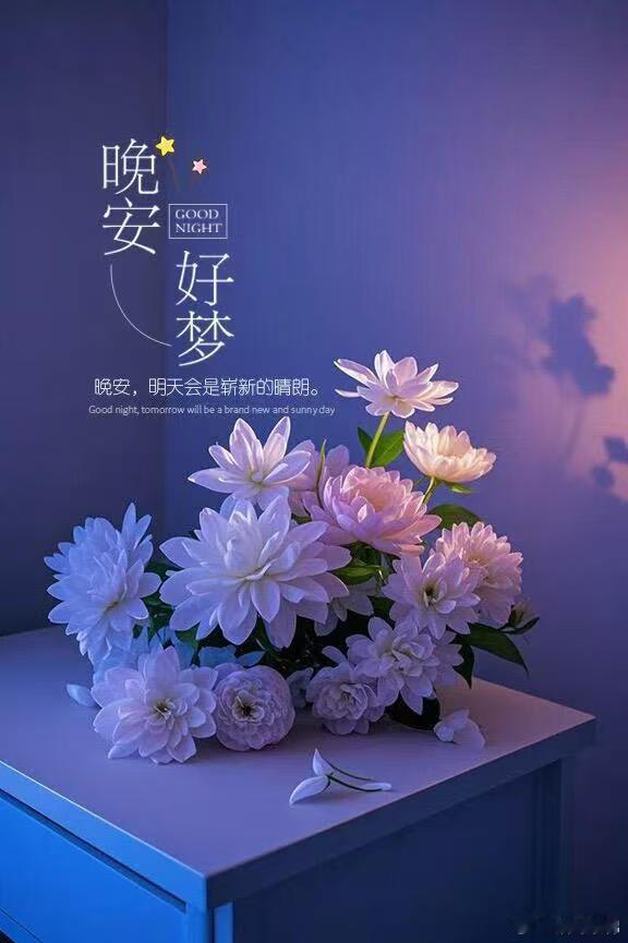 晚安！给生活做温柔的减法，远离消耗能量的事，靠近让你眼睛发亮的人。圈子不必太大，