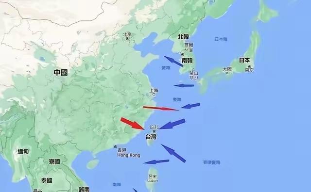 台海一旦开打，中国要面对几个对手？

最近老美那边的智库放的话太狂，说只要台海打