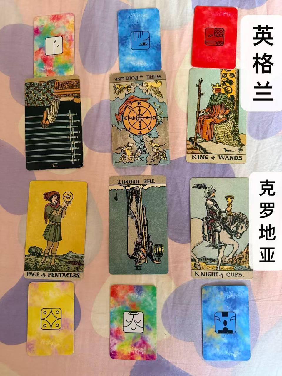 塔罗预测第七天！开球五连斩，准备冲击六连斩！跟随指引！英格兰vs克罗地亚 开球：
