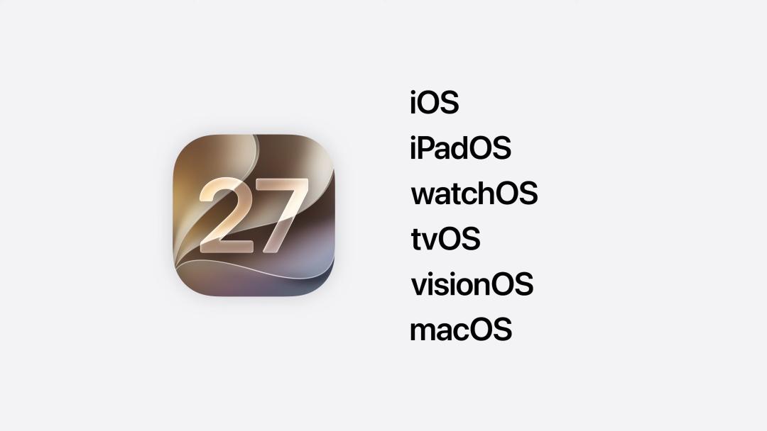 提醒一下：明天凌晨，苹果将推送 iOS 27 Beta 7，预测该版本没有加入新