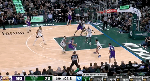 三节结束，湖人92-72雄鹿，怎么说？