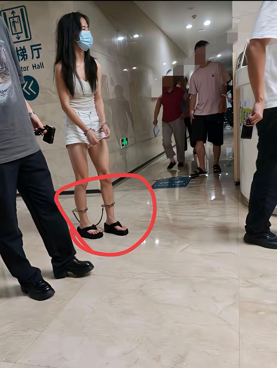 没犯过法也不懂啊，这女的是重刑犯吗？