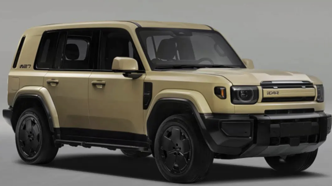 iCAR V27定妆照来了，1.5T增程、4.9 米车长，家用属性拉满，你心里价