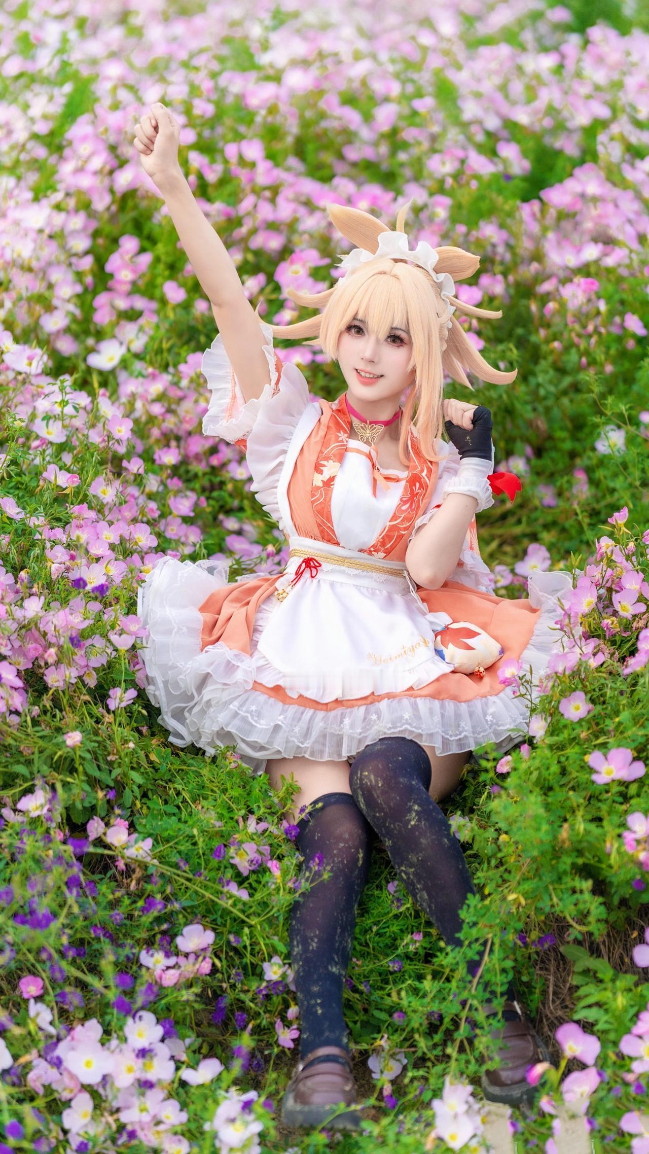 不玩烟花的宵宫，也蛮可爱！#原神# #游戏# #二次元#