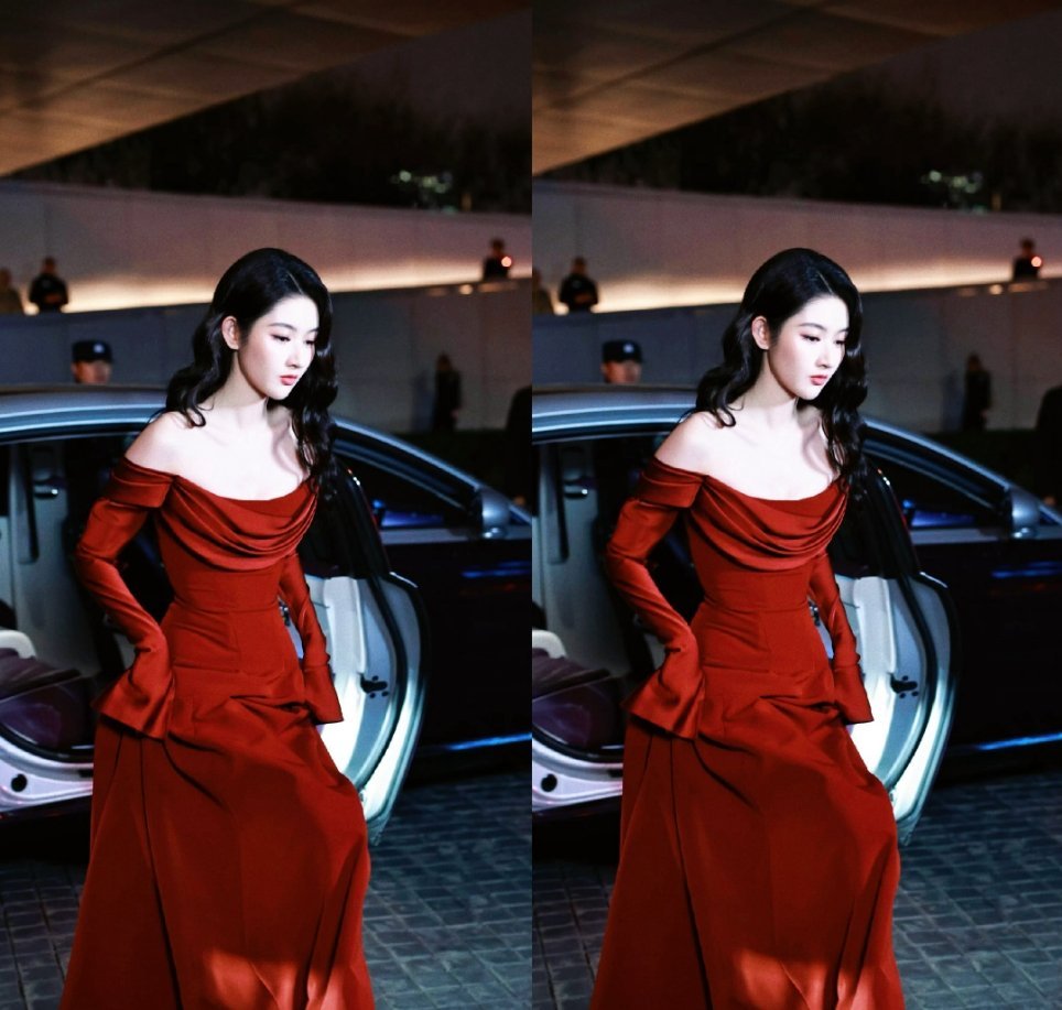 王玉雯这次下车神图有了 王姐这波是真顶不住！红裙大波浪一下车，妥妥女神出街啊🔥