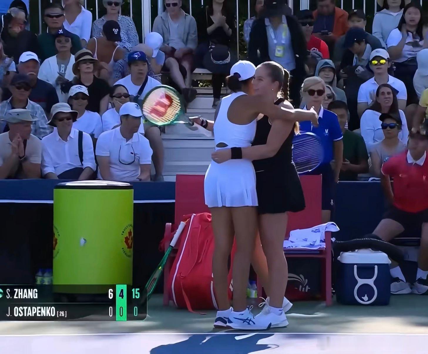 张帅晋级多伦多赛32强🔵WTA1000多伦多女单正赛第二轮✅🇨🇳张帅6-0