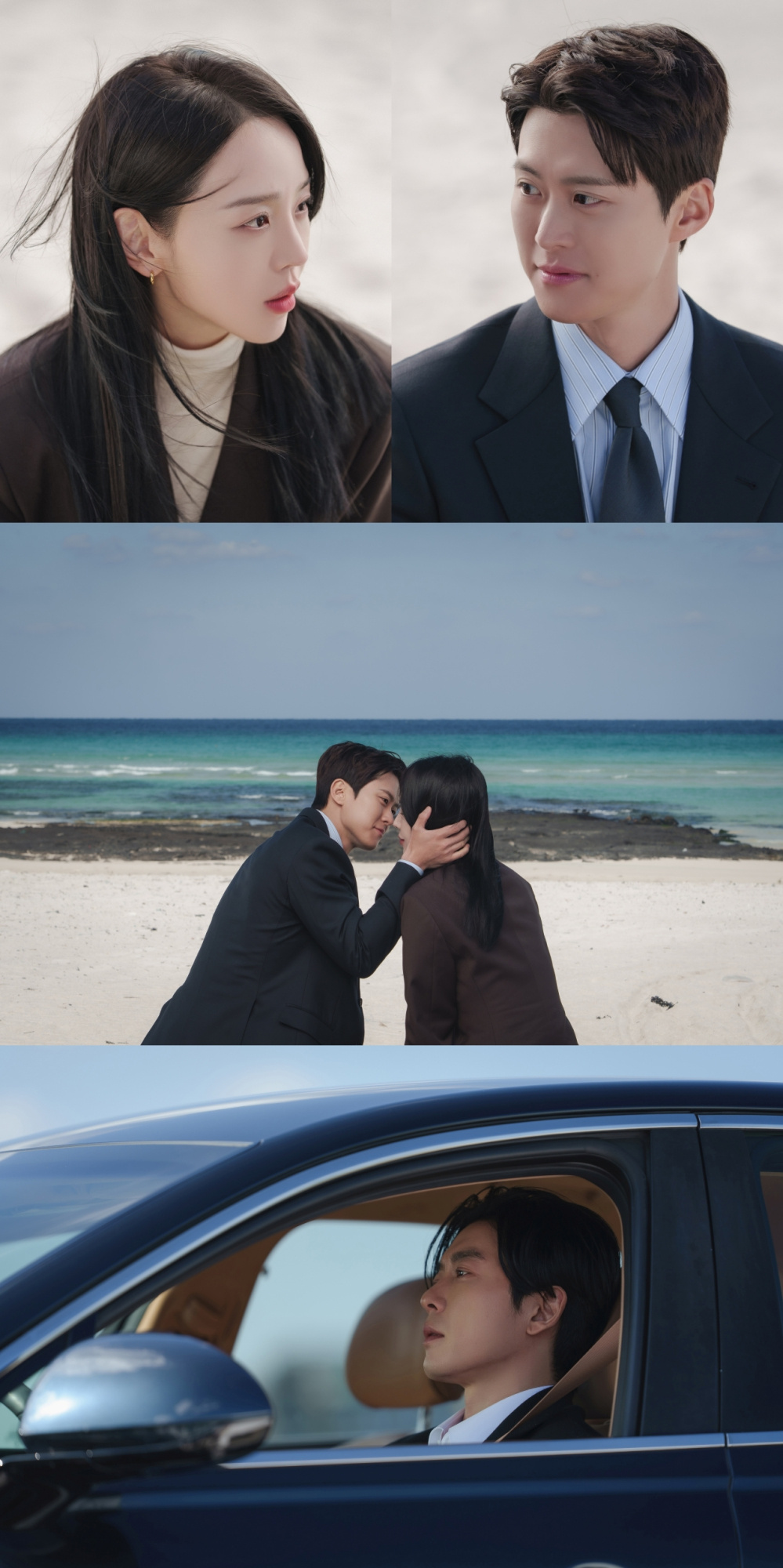 金材昱260522 tvN更新《秘恋稽核中》第9集剧照：确认双方心意后亲亲1秒前