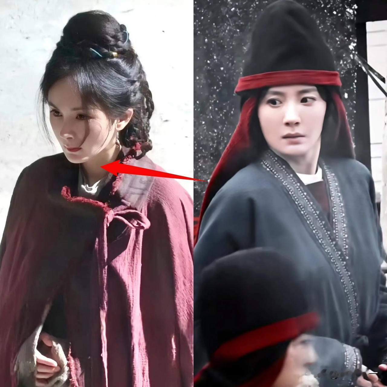 发现没，39岁杨幂《江山大同》路透面相变得好凶啊！
穿着粗布麻衣都一眼能看出的凌