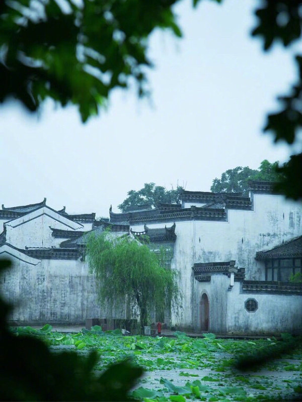 黄山呈坎，那唯美的画里乡村。风景摄影