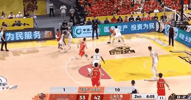 今天胡金秋也不好用了，广厦的基本盘没了，那就真的完了。广厦男篮vs上海男篮cba