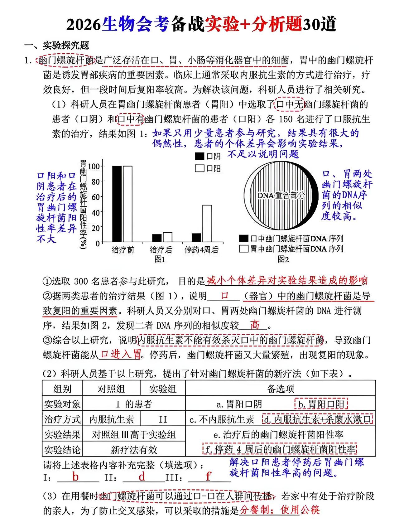 生地会考 知识分享 必考考点 期末考试