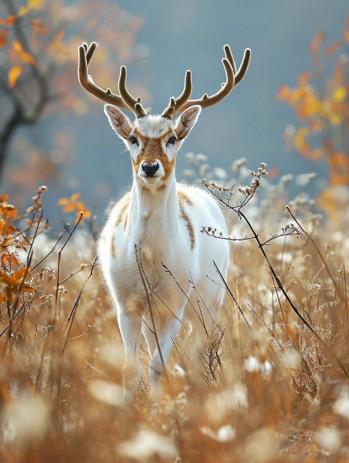 有灵性的小鹿！看到你会幸运一整年。 ​​​