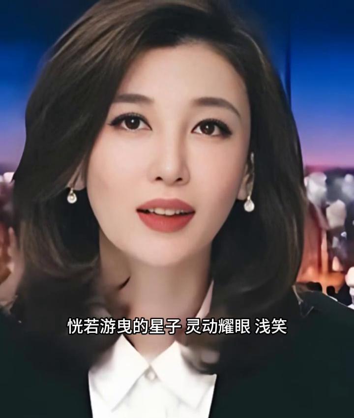 嫣然一笑便如春水繁花相映，暖意盎然。舞台之上的李红恍若游曳的星子，灵动耀眼。浅笑