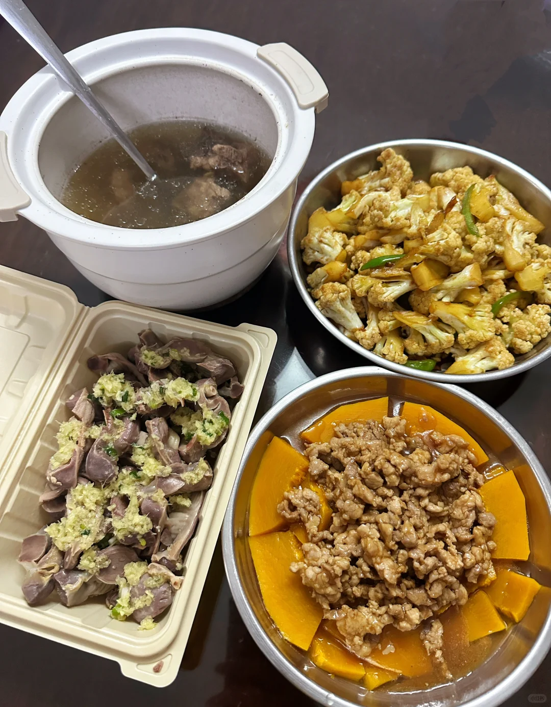 广州一家四口的晚餐！