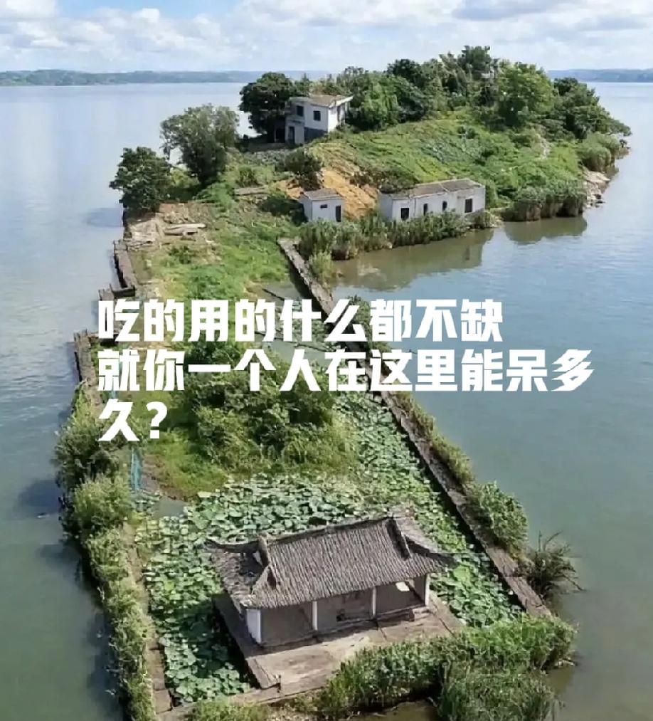 实话实说，不许骗人！

吃的用的什么都不缺，

就你一个人在这里能呆多久？