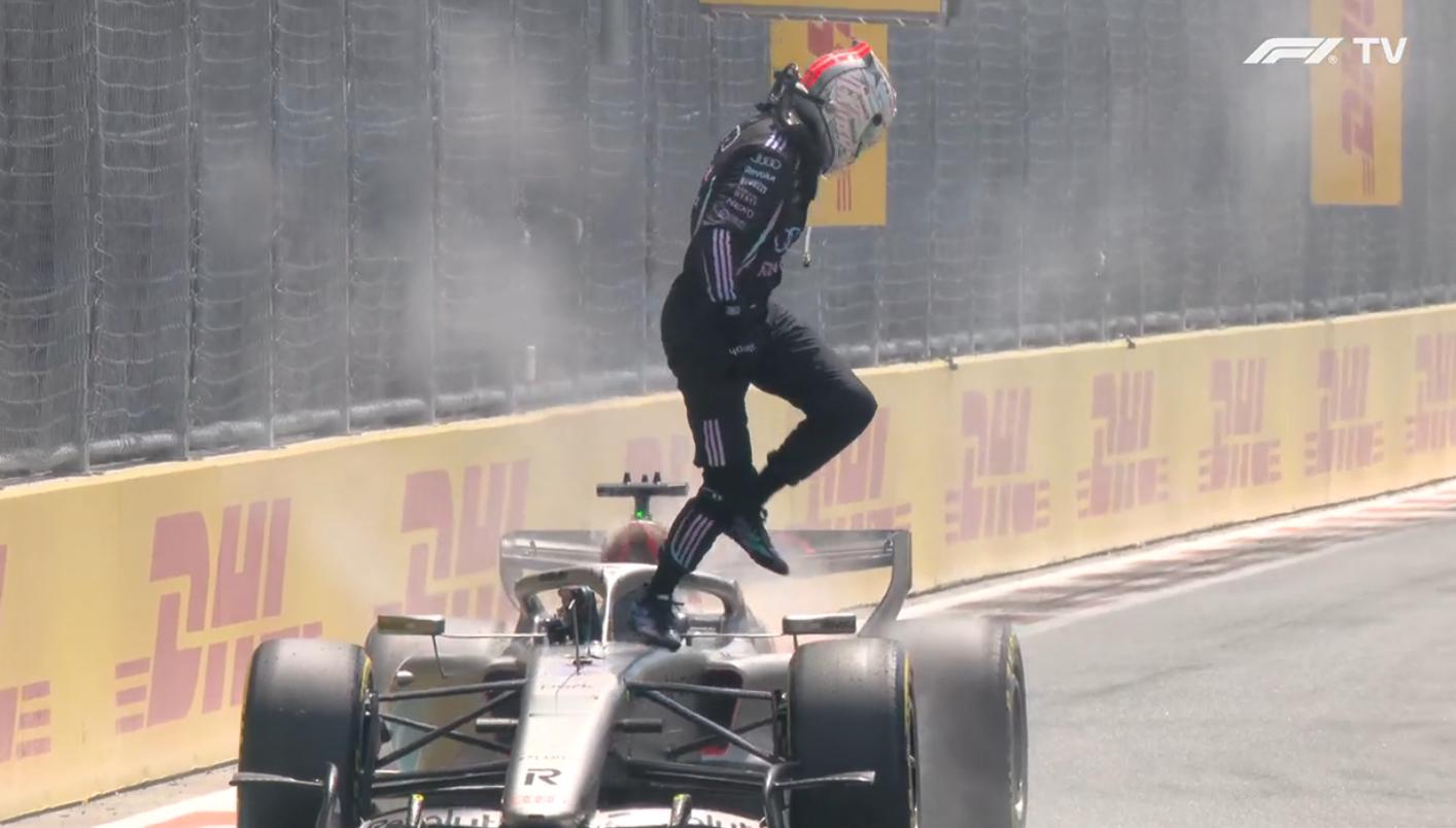 霍肯伯格出场圈引擎爆缸！！！退出了即将开始的冲刺赛2026f1迈阿密大奖赛