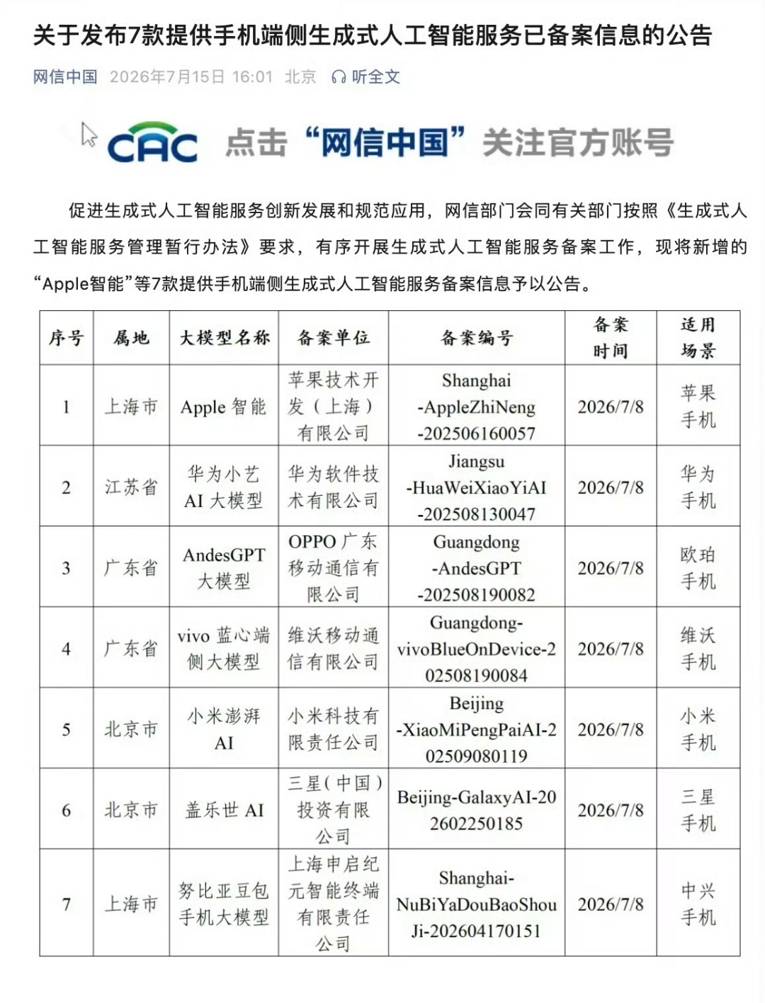 苹果AI国行版已过审这个月是不是就能落地了
