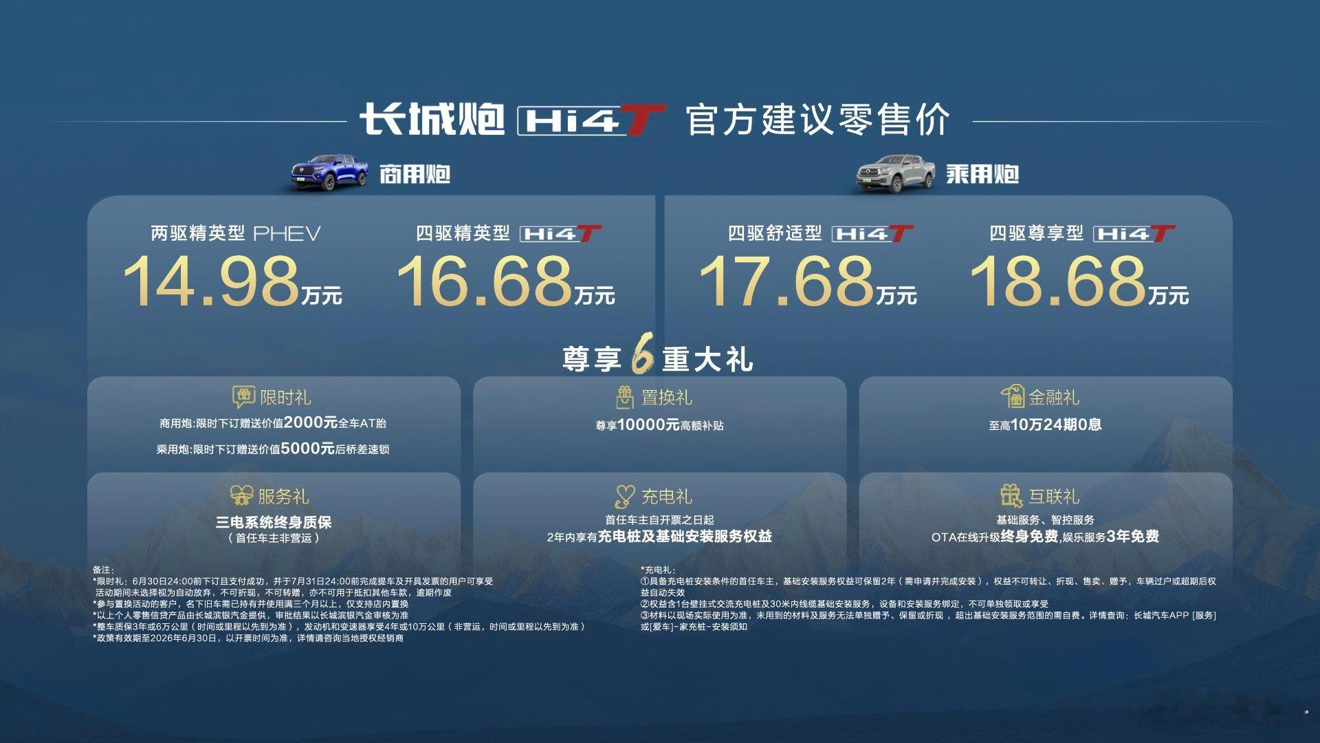 2026重庆车展，长城炮Hi4-T正式上市试驾视频指路👉网页链接商用炮两驱精英