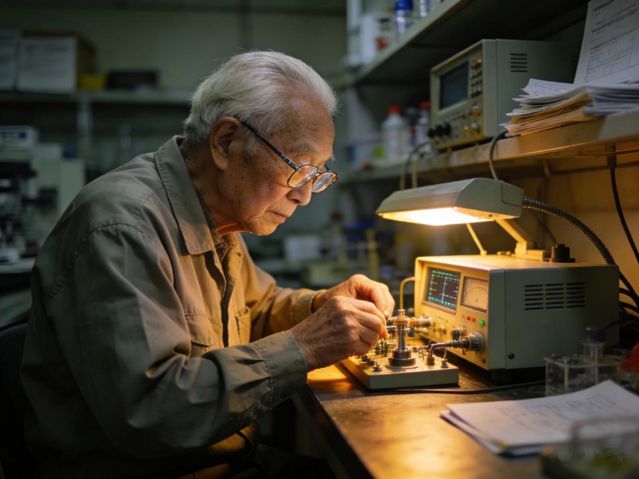 75岁该享清福的年纪，这位老科研人还在实验室忙活，这份坚守谁看了不感动！
 
镜