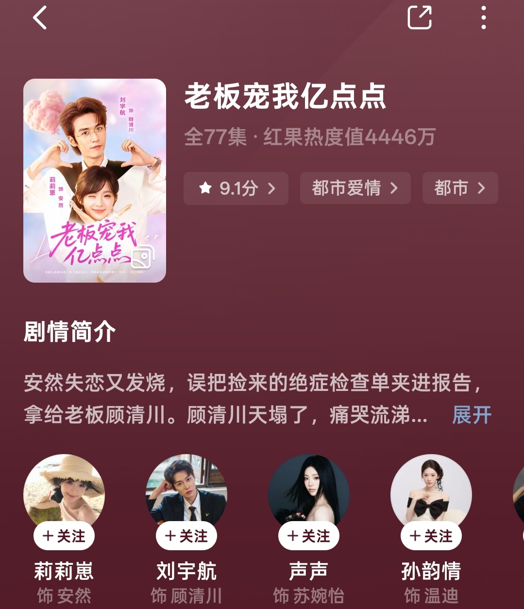 老板宠我亿点点剧评：两个原生家庭都有问题，并且都被严重伤害过的两个小苦瓜，由于工