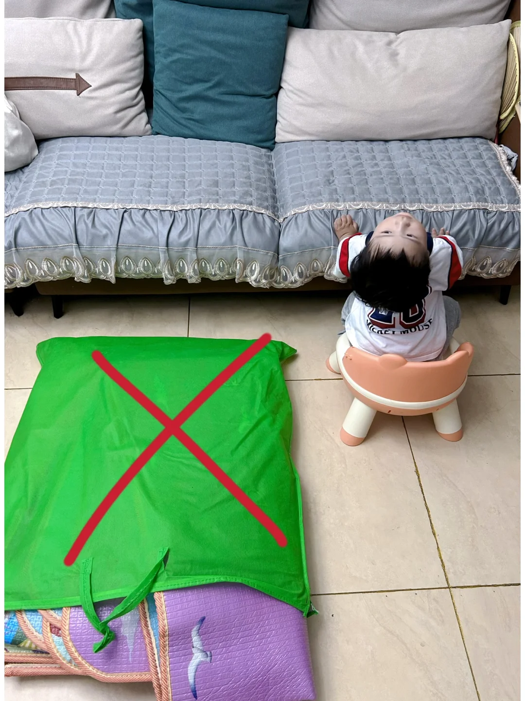 听崔玉涛讲座才知道，地垫对宝宝伤害这么大