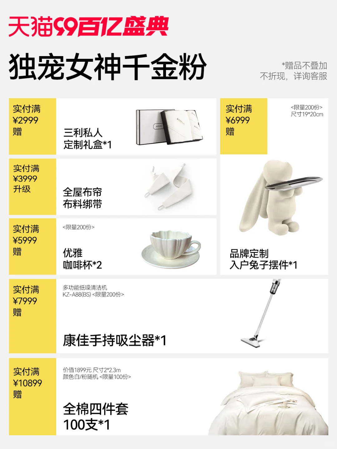 绝了！三千金又来宠千金粉啦！