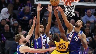[NBA]步行者126-121击败国王
北京时间1月19日，NBA常规赛，客场作