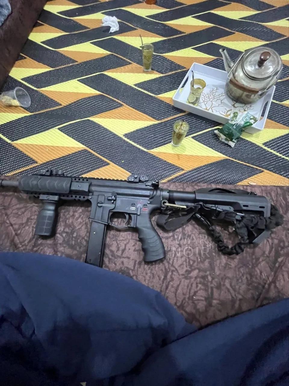 土耳其制造的 Sarsılmaz SAR 109T 9x19mm 冲锋枪在叙利亚