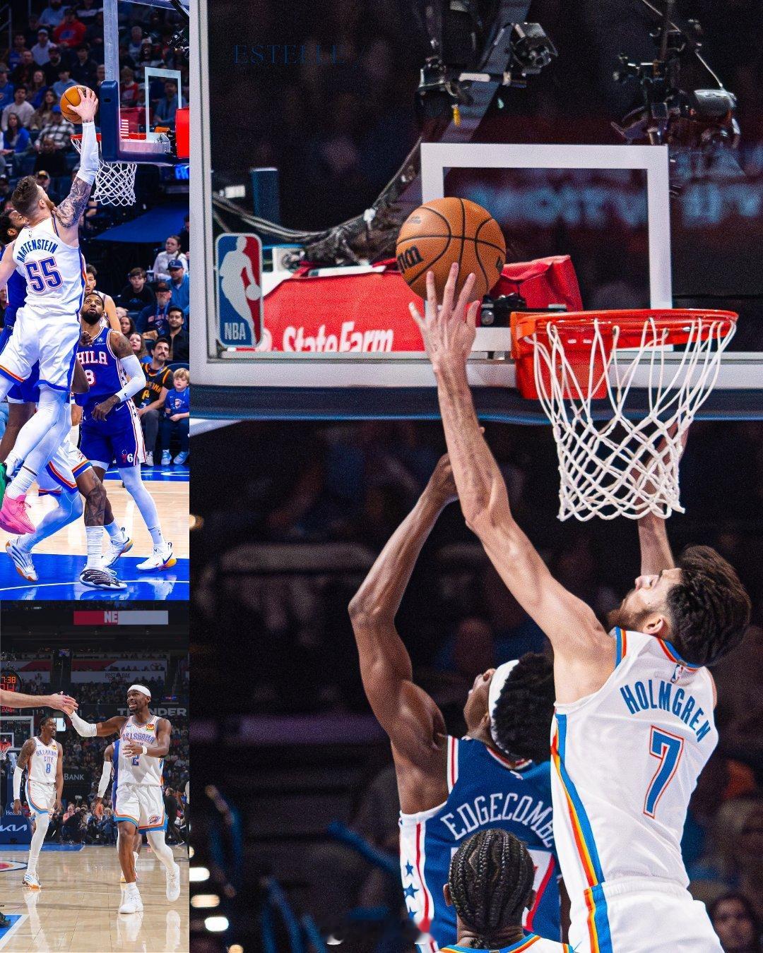 7点，天还没亮，下班了。说了场没太大波澜的比赛。马克西准了半场，雷霆第三节一发力