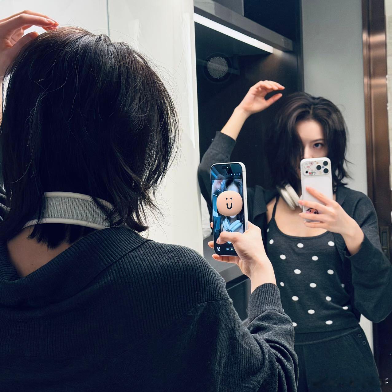 赵今麦整了个时兴的发型谁还没被赵今麦短发帅到，可甜可盐切换自如，这种风格真的很不