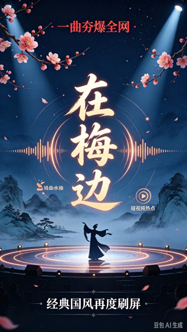 一曲《在梅边》再度夯爆全网！经典国风舞台刷屏出圈