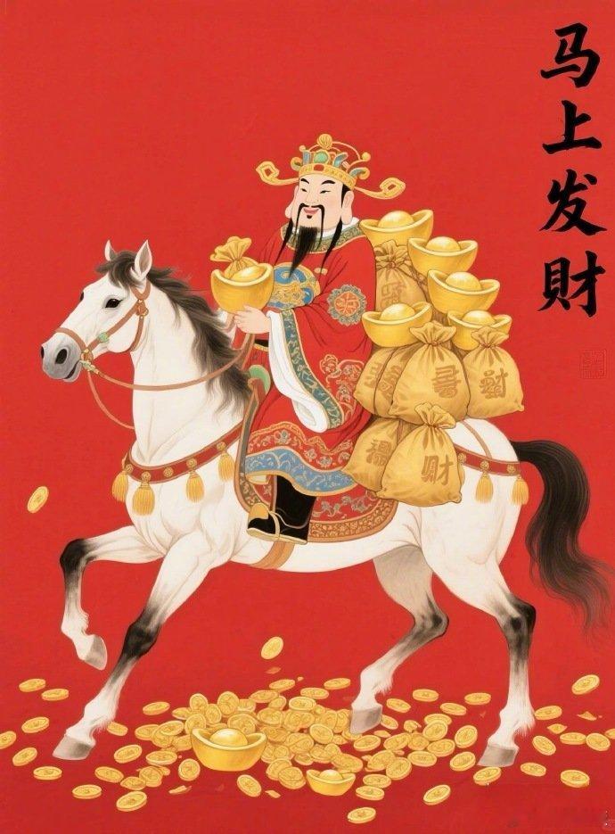 龚俊发的财神不重样龚俊拜财神主打雨露均沾 龚俊拜财神年年都有新花样，画风从不重样