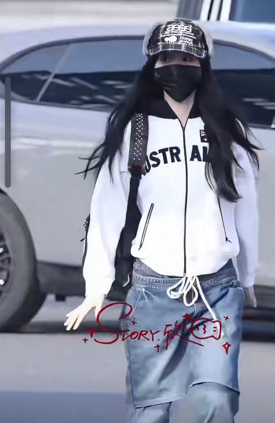 今日份虞书欣上班路透，还给粉丝比心，好甜啊！ 