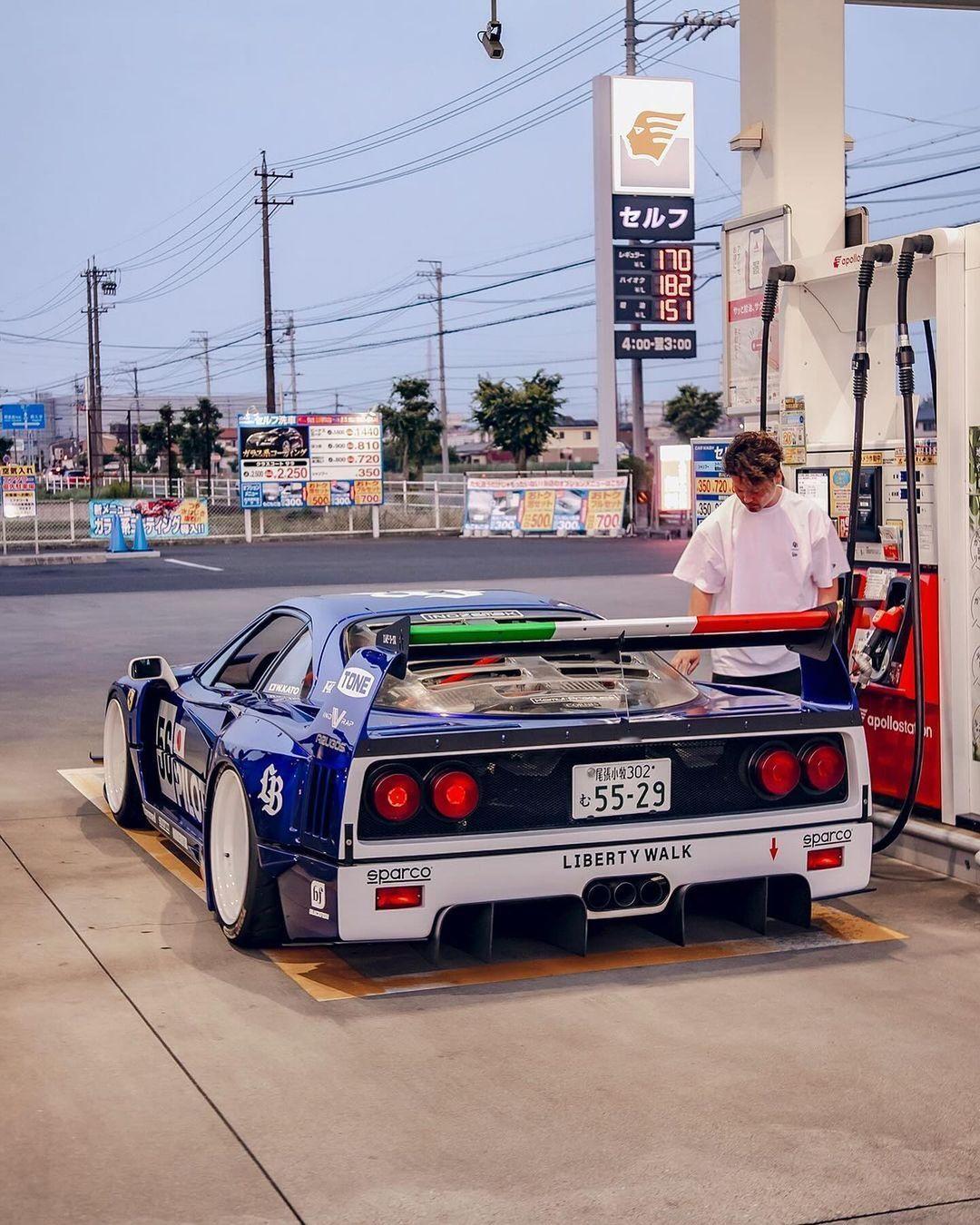 LB WORKS 法拉利 F40 ⛽️ LB F40完全是按照F40 LM的样子