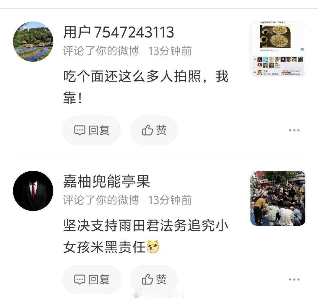 有些人在黑雷军，现在又把责任都推卸到小女孩身上了。那个小女孩就说了一句，吃个早餐