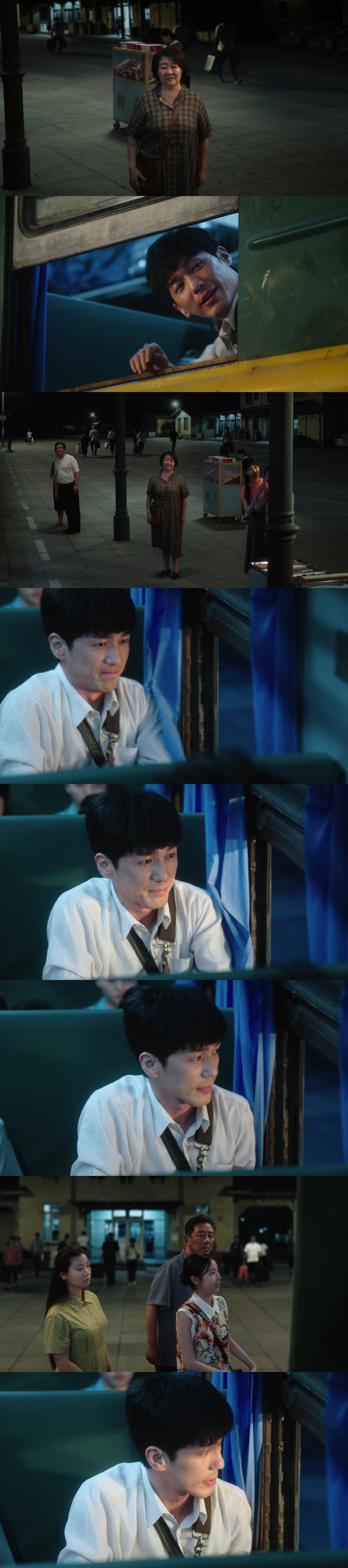 出远门最怕父母送别的眼神《冬去春来》谁懂离家时父母的眼神有多戳心！徐胜利踏上绿皮