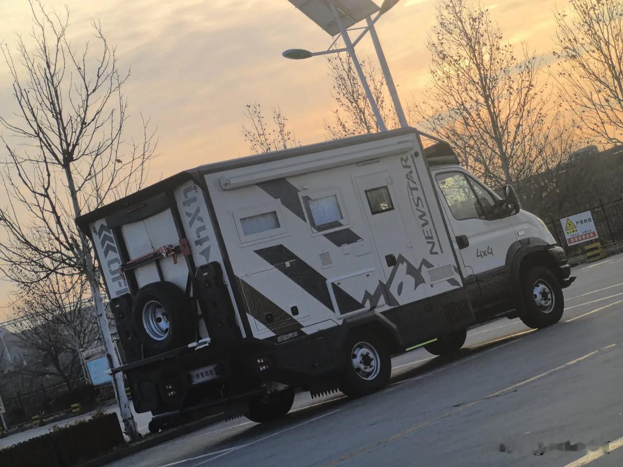 新星房车北斗Y600 乌兰布统评测、路试；