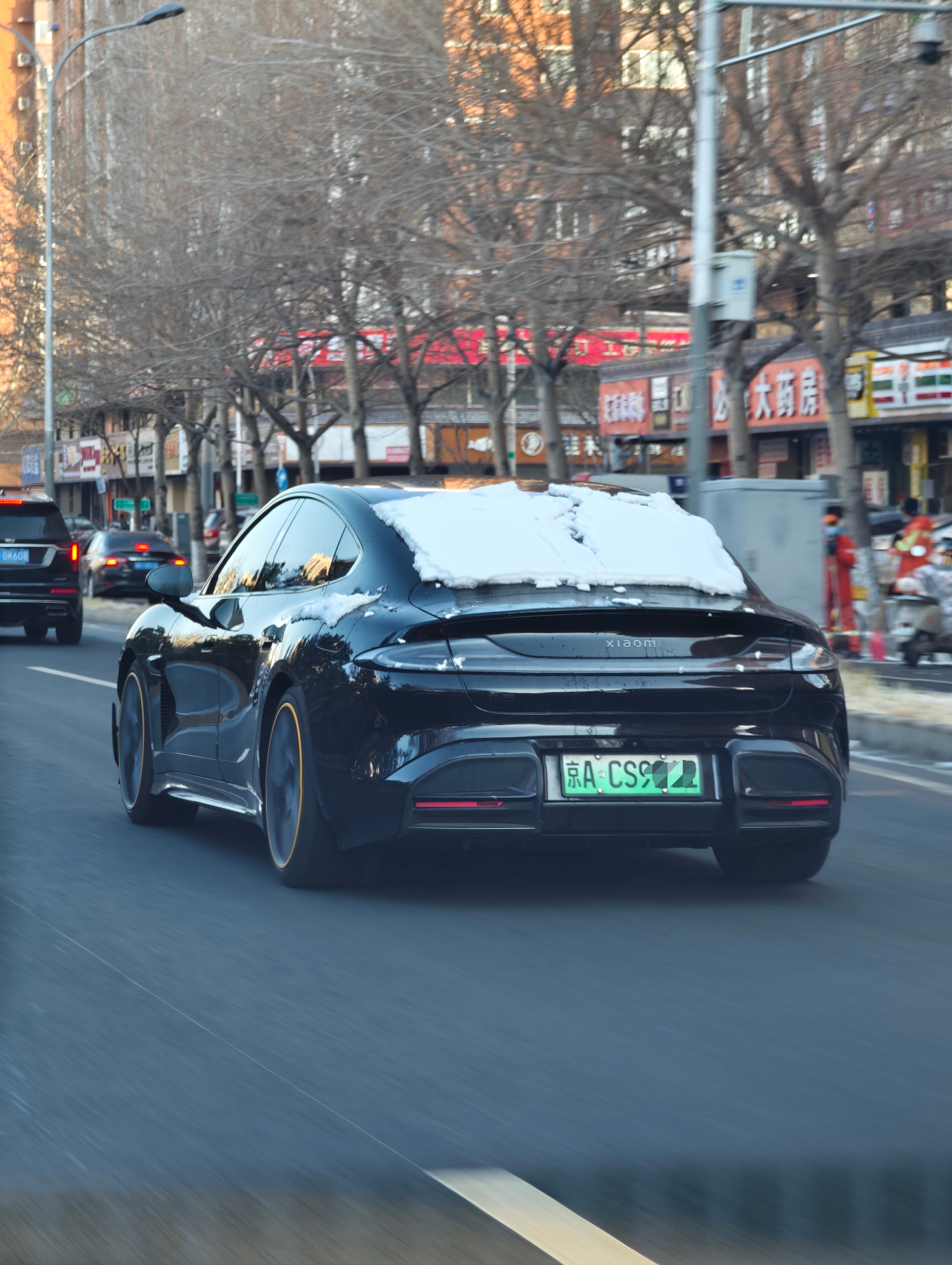 没有选尾翼的Ultra，看着很低调，少见 