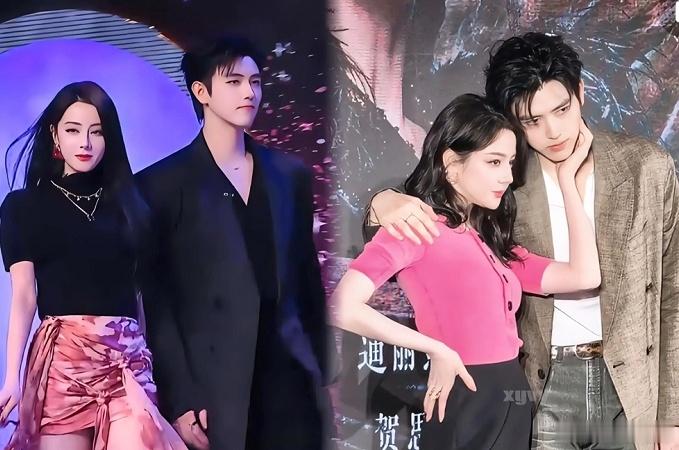 迪丽热巴陈飞宇，娱乐圈女强男弱的结局早写好了。 看看历史，文章比马伊琍小8岁。2