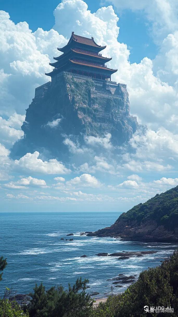 你想亲眼目睹海市蜃楼吗海市蜃楼是天空写给大地的情书，虚虚实实间藏着自然的浪漫——