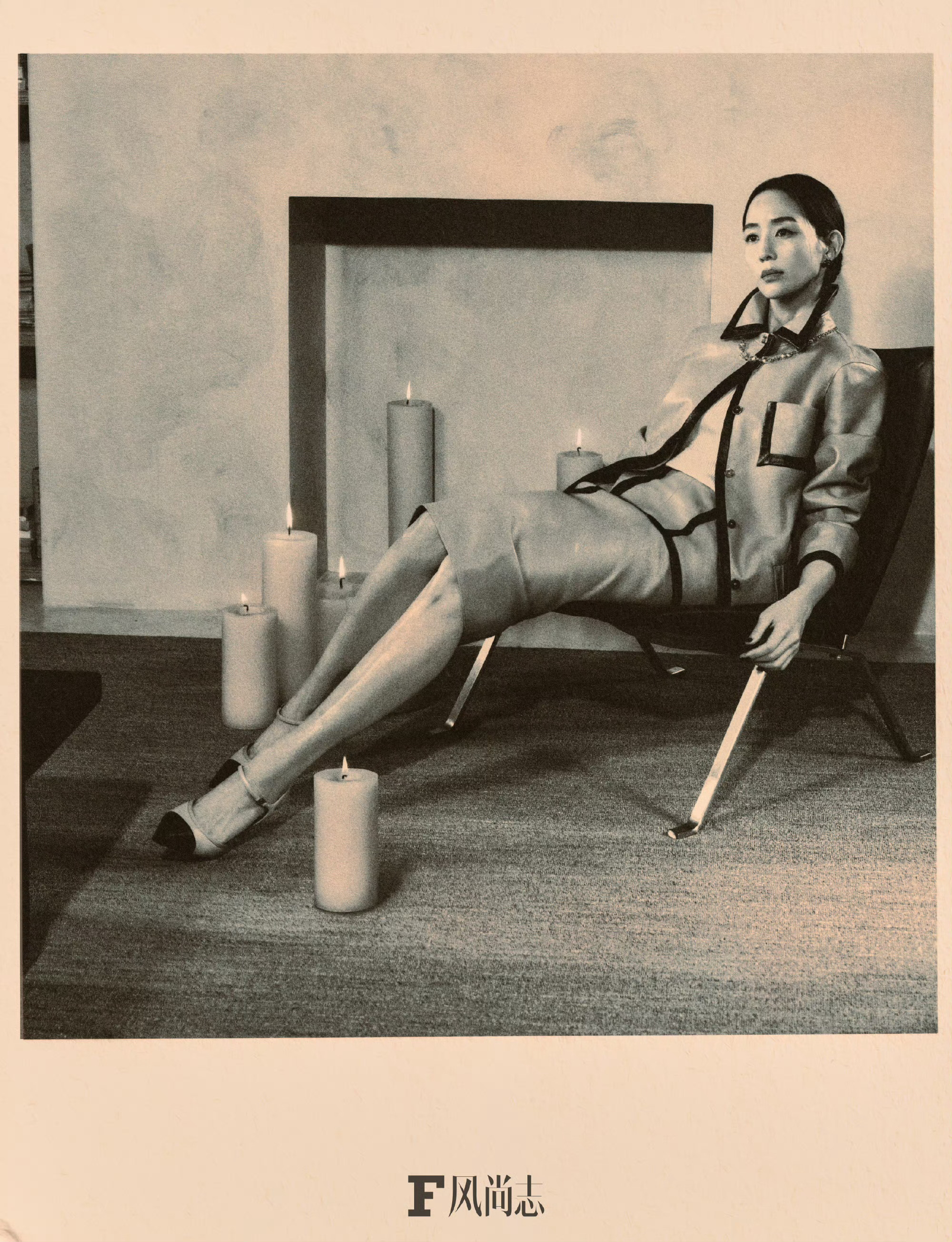 张钧甯风尚志开年刊封面张钧甯柔韧相生大片摄影｜涂松泽 