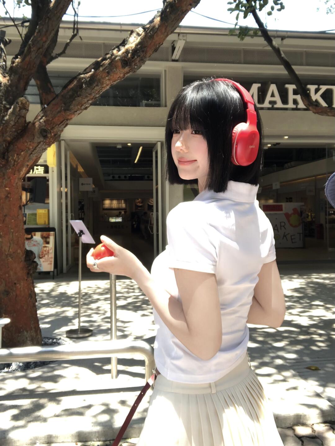 看上去很会运动的女孩