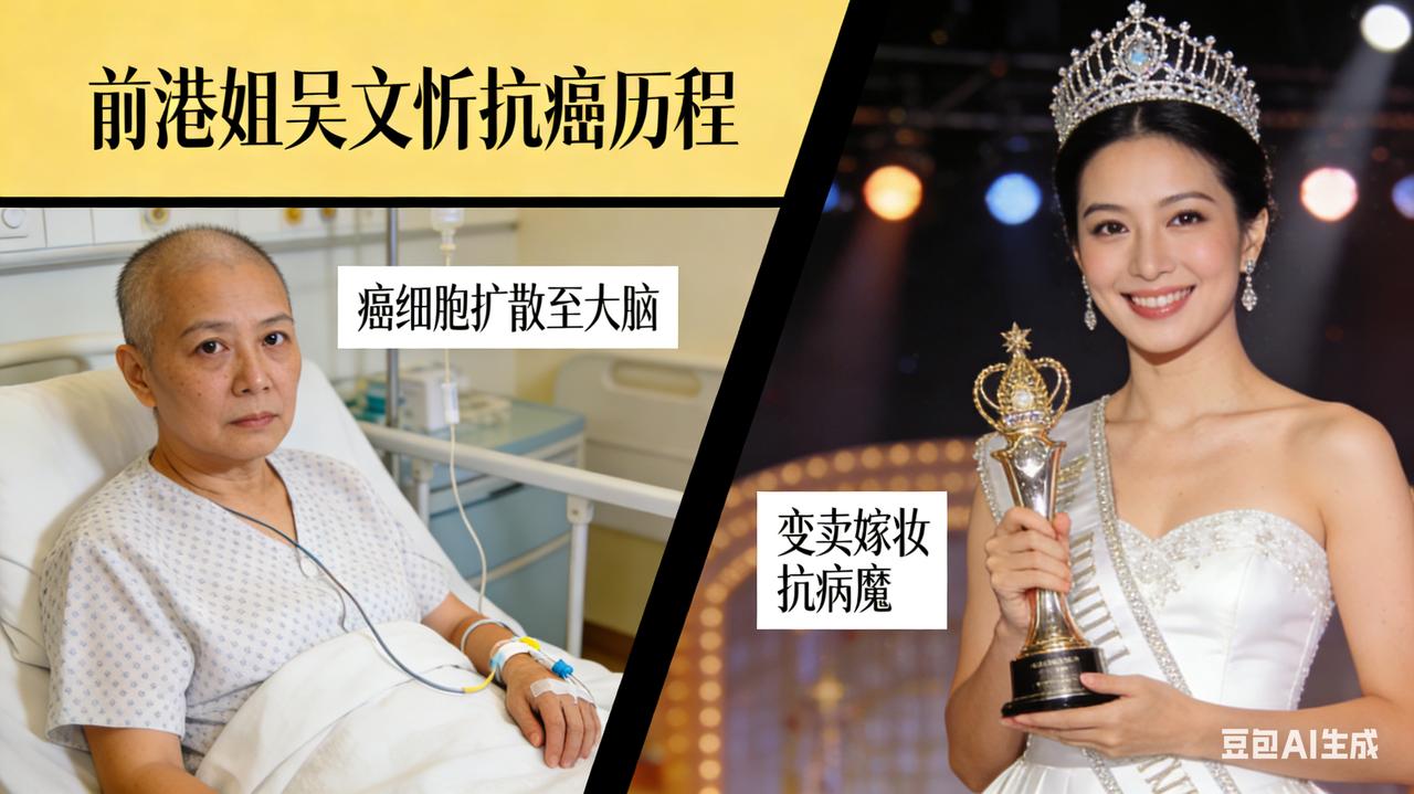 揪心！51岁前港姐吴文忻癌细胞扩散至大脑，变卖嫁妆抗癌仍守希望
 
娱乐圈再传令