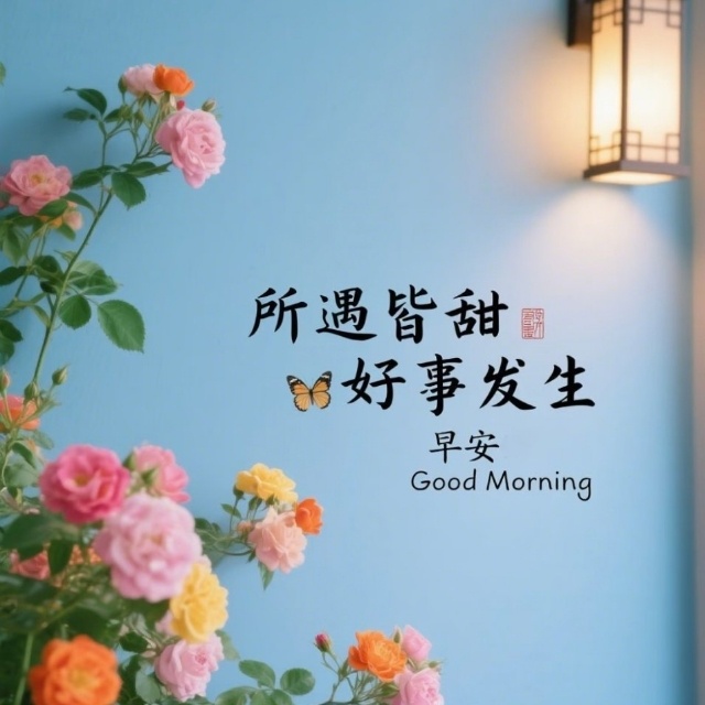 带着昨天的沉淀，点亮今日的光吧！早安～