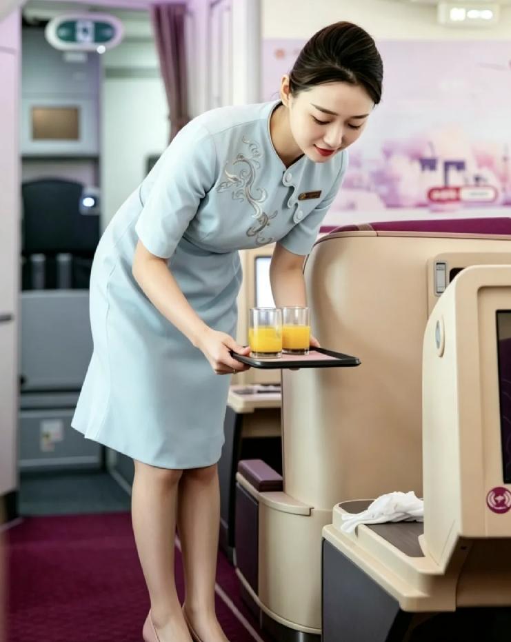 吉祥航空姐发型，突然火了（高级）