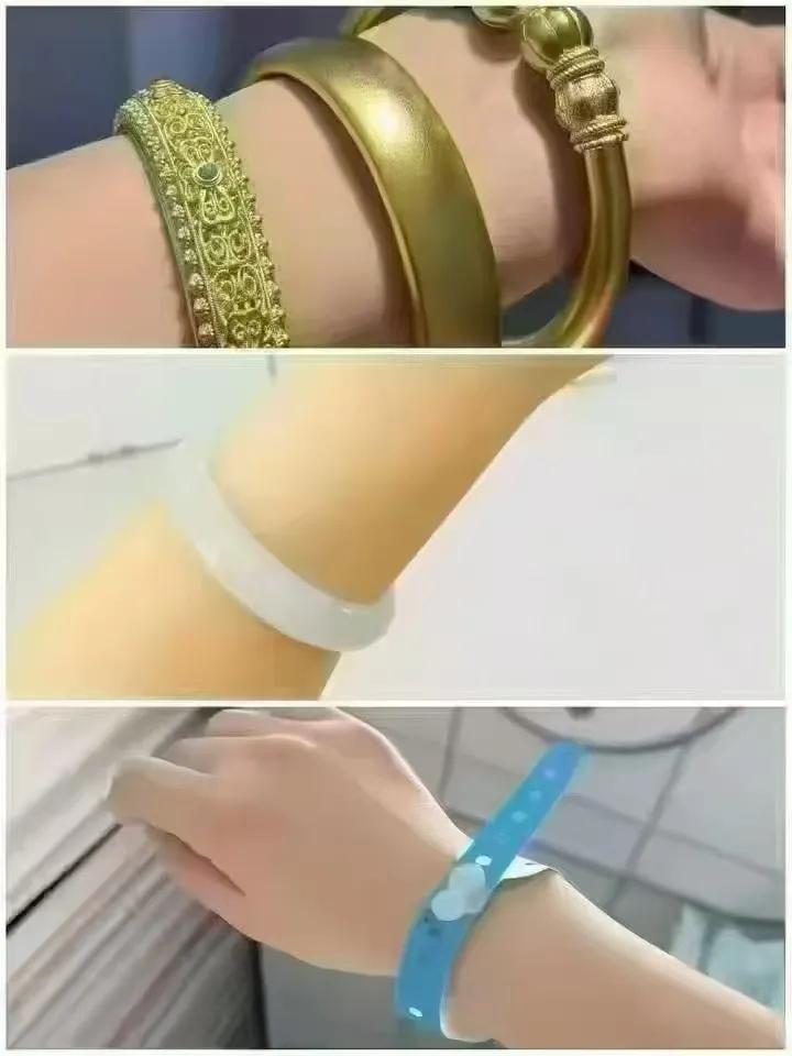 买什么都有钱，就是养生没有钱
结果：
金镯子、银镯子、玉镯子……
最后输给了医院