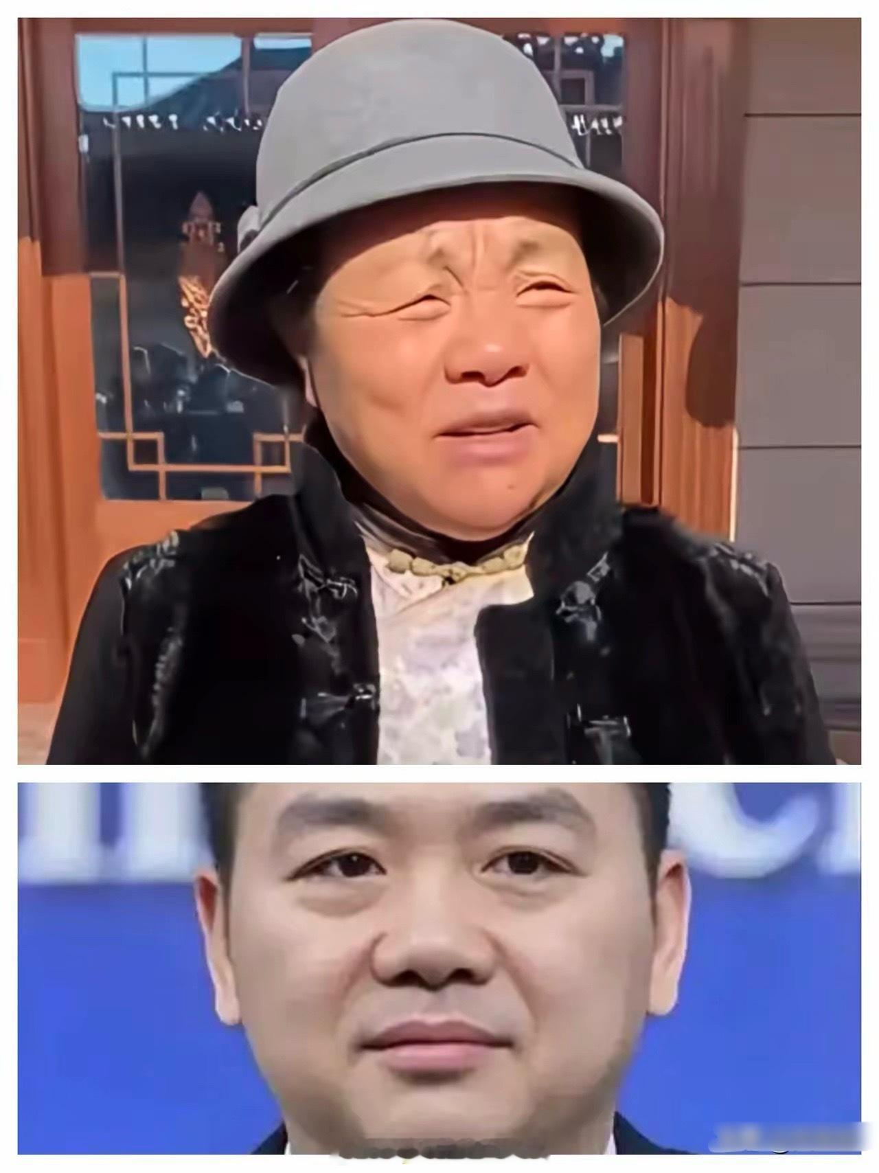 儿子像娘真有福？刘强东再次证明这个俗话不假，看看刘强东这张脸几乎是他娘的克隆版！